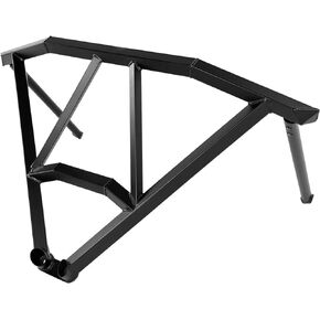 Precursor Rear Bumper for Can-Am Maverick X3 and X3 Max - Black Steel Square Tubing - Bolt-On Installation