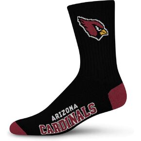 FBF - NFL Deuce Adult Team Logo Crew Dress Socks Footwear for Men and Women Game Day Apparel