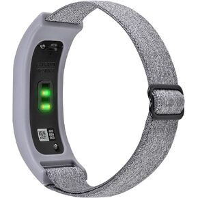 Elastic Nylon Bands Compatible with Garmin Vivosmart 4 tracker Replacement Bands with Case