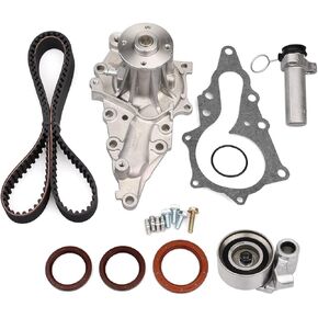 TCKWP215 TKT031 Timing Belt Kit with Water Pump Replacement for 1998-2005 Lexus GS300 2001-2005 Lexus IS300 3.0L L6 DOHC 24V 2JZGE