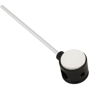 Drum Mallets Silent Strike Bass Drum Beater: Felt Drum Pedal Beater Bass Drum Drum Beater Kick Drum Foot Pedal Beater Drum Replacement Part Accessories Perculator