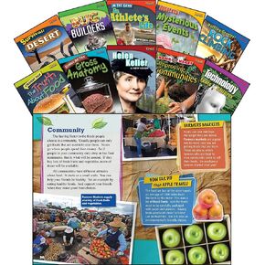 Teacher Created Materials - TIME For Kids Informational Text: Set 1 - 10 Book Set - Grade 4 - Guided Reading Level Q - S in Kuwait