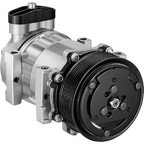BDFHYK A/C Compressor with Clutch 60-02144NA CO-4759C for Kenworth & Peterbilt Models C500 K100E K270 K300 K370 T170 T300 T270 T370 T400 T800 T2000 T600A W900 Replace# 4042 4432, 4759