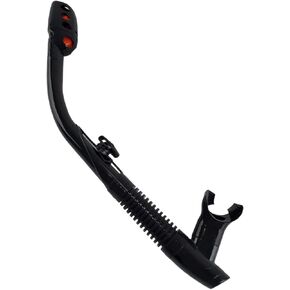 Pro Dry Snorkel - قطعة فم مريحة، صمام تطهير، خرطوم مرن، مشبك Adj، 18 بوصة (46 سم) in Kuwait