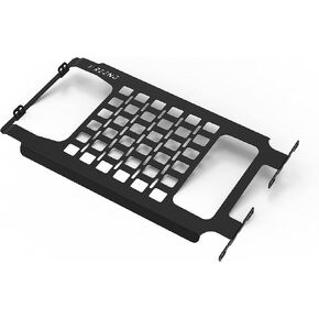 Cargo Roof Rack Overhead Molle Panel Accessories Compatible with 2018-2024 Jeep Wrangler JL JLU & 2020-2024 Gladiator JT Doors/No Drilling（Not Applicable with Electric Soft-top Models）