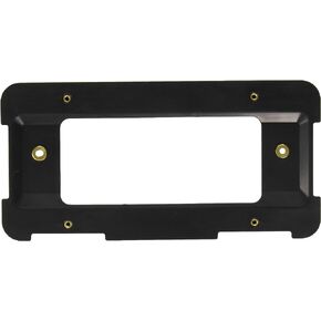 Rear bumper license plate bracket for range rover 2000-2023, plate holder set w 6 unique screw bolts & wrench kit, license tag mounting kit