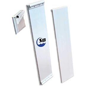 Aluminum Bench Seat with Slide Attachments (85)