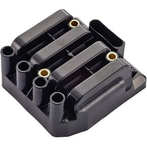 ENA Ignition Coil Pack Compatible with Volkswagen Bettle Golf Jetta Clasico 2.0L L4 Replacement for UF484 C1393 5C1390