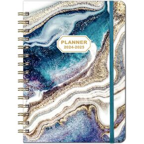 2024-2025 Planner - Academic Planner 2024-2025 from July 2024 to June 2025, Weekly Monthly Planner 2024-2025 with Inner Pocket, Tabs, 6.4'' x 8.5''