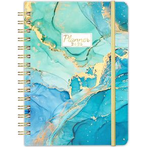 Planner 2024-2025 - Academic Planner 2024-2025, Weekly and Monthly Planner, Jul 2024 - Jun 2025, 6.4" x 8.5", Monthly Tab, Hardcover, Daily Organizer