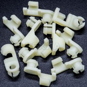Rexka 10pcs Tailgate Handle Lock Rod Retainer Clip 3/16 Rod 15545178 for GM Chevy GMC Trucks Pickups 1500 2500 3500 Sonoma