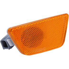 Bumper Marker Light Front Driver Side Left Hand Compatible with Chevy Cruze 2011 2012 2013 2014 2015 GM2550198N 42334144