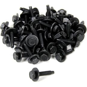 Allstar Performance Body Bolt 1-1/8in 50pk Black