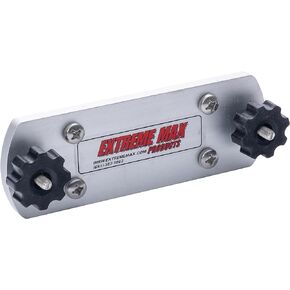 Extreme Max 3005.4287 Universal Track Bracket for Tracker Versatrack, Lund Sport Track, and Other 1/4" Track Systems