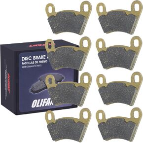 Brake Pads For Polaris Ranger 500 4x4 2002-07 2011-12/Ranger 500 2x4 2005-07 2017-22/Ranger 570 Mid 2014-23/Ranger 400 4x4 2010-14/Ranger 700 XP