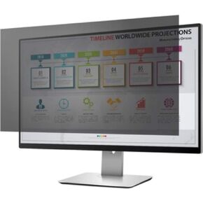 Rocstor PrivacyView PrivacyView™ Privacy Filter for 24" Widescreen Monitor- Unframed - Black