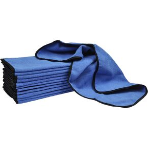 Detailer's Preference Cleaning and Drying Premium 390GSM Microfiber Towels, 16 by 24 Inches, 12 Pack