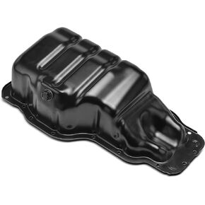 A-Premium Engine Oil Pan Sump with Drain Plug Compatible with Hyundai Elantra 2015-2020, Elantra GT 2015-2020, Sonata 2016-2019, Tucson, Veloster, Kona & Kia Soul, Optima, Forte5, Forte Koup, 2.0L