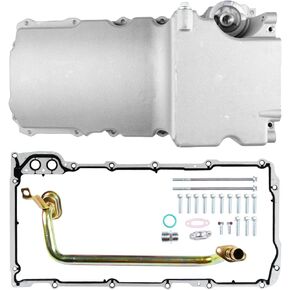 302-1 LS طقم مقلاة الزيت لشاحنة السيارة الكلاسيكية 1955-1987 GM العضلات LS1 LS2 LS3 LS6 LSX 4.8 5.3 5.7 6.0 6.2L محركات الألومنيوم LS مبادلة طقم وعاء الزيت التحديثي in Kuwait
