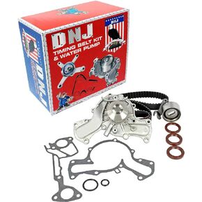 DNJ TBK125WP Timing Belt Kit with Water Pump for 1987-2000 / Chrysler, Dodge, Hyundai, Mitsubishi, Plymouth / 3000GT, Acclaim, Caravan, Daytona, Diamante, Dynasty, Galant, Grand Caravan, Grand Voyager