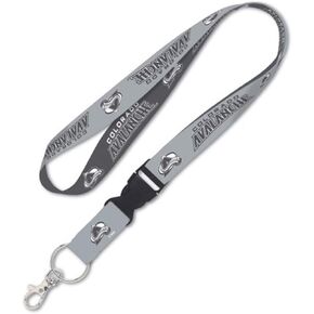 WinCraft Colorado Avalanche Premium Lanyard Id Holder, Charcoal Edition