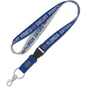 Florida Gators HEATHERED Lanyard w/detachable buckle 1"