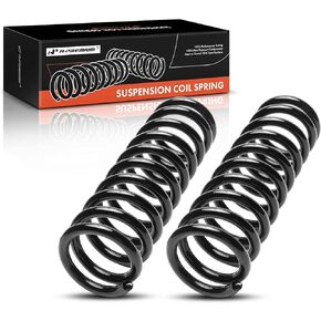 A-Premium 2Pcs Front Coil Spring Set Compatible with Chevrolet Camaro 1967-1969, Chevy II 1968 & Buick Apollo 1973-1974 & Pontiac Firebird 1967-1969, Ventura 1973-1974, Driver and Passenger Side
