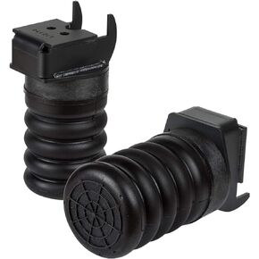 SuperSprings SSR-116-47 | SumoSprings Rear Solo for Ford F-150 | Left/Right Pair | 1500 (lb) Capacity at 50% Compression | Made in the USA, black