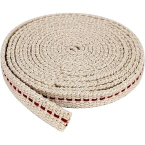 1 Roll/ 6.5 Feet Oil Lamp Wick, 3/4 Inch Flat Cotton Wick Replacement for Oil Lamps, Lanterns, Oil Burners (3/4", 1)