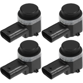 Motoforti 4 قطع مستشعر مساعد ركن السيارة الخلفي، مستشعر مساعد ركن السيارة، لسيارة Ford Edge 2011-2014، بلاستيك، رقم 8A5Z15K859LA، أسود in Kuwait