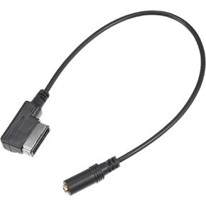 uxcell AMI MDI to AUX 3.5mm Female Jack Music Media Interface Cable Adapter for Audi Replace