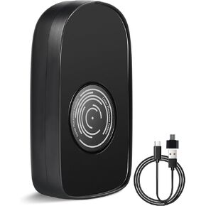 جهاز تحريك الماوس غير القابل للاكتشاف مع كابل USB بدون محرك ومحول 5V1A، يحافظ Mouse Jiggler على نشاط الكمبيوتر المحمول، محرك صامت للغاية وحركة الماوس تلقائيًا (أسود) in Kuwait