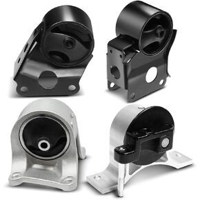 A-Premium Set of 4 Engine Motor Mount and Transmission Mount Kit Compatible with Nissan Altima 2002 2003 2004 2005 2006 L4 2.5L, Automatic Transmission, Replace# A7340 A7341 A7342 A7343 in Kuwait