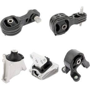 OCPTY Engine Motor and Trans Mount Compatible for Honda CR-V 2007-2011 L4 2.4L # A4535 A4536 A4595 A4598 A65010 A4558 5PCS