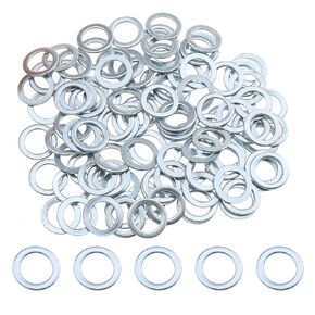 100PCS Skateboard Speed Washer Truck Axle Washer Ring Skateboard Slip Wire Washer 8x11x12MM Flat Washer Suitable for Fishplate Skateboard and Longboard