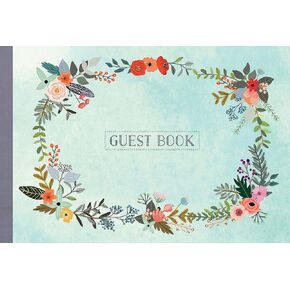 Guest Book: Illustrated Nature Edition