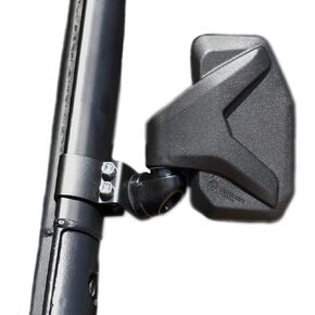 Chupacabra Offroad Rear View Side Mirror for UTV (Pack of 2) Polaris Ranger Pro Fit/General/Defender Break Away w/Adjustable Arm - (Driver and Passenger Side UTV mirrors)