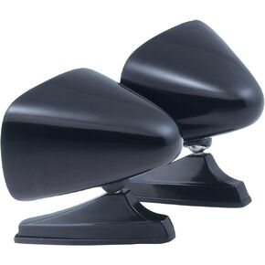Fit System 1600B Black Universal Dual Sport Mirror - Twin Pack