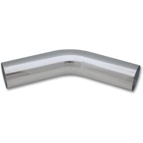 Vibrant Performance 2177 2.5' Polished Aluminum 45 Degree Bend