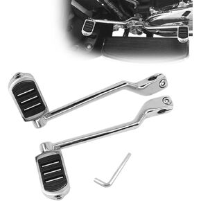 Compatible with Harley Davidson 1986-2017 FL Softail, 1988-2023 Touring Road King Road Glide Street Glide Electra Glide and 2008-later Trike, Heel Toe Shift Pegs Front Rear Levers w/Shifter Pegs