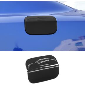 JWWY Fuel Tank Cap Gas Tank Lid Petrol Tank Fuel Filler Gasoline Tank Cover Trim for Dodge Charger Exterior Accessories 2015-2024+ Carbon Fiber 1pc