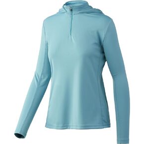 HUK Women's Icon X Hoodie |UPF 50+ Long-Sleeve Fishing Shirt