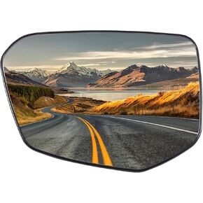 استبدال مرآة جانبية للركاب لسيارة Honda Civic 2016-2021، و2018-2022 Honda Envix، و2019-2022 Honda Crider Mirrors Glass - زجاج مرآة محدب، مرآة الرؤية الخلفية على الجانب الأيمن مع تسخين كهربائي in Kuwait