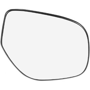 X AUTOHAUX Car Rearview Right Side Heated Mirror Glass with Backing Plate 7632B610 for Mitsubishi Outlander 2014-2020