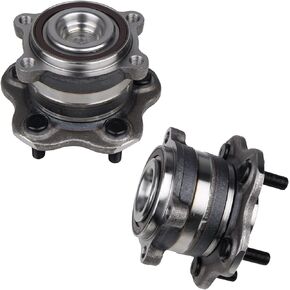 512388 2pcs Rear Wheel Bearing and Hub Assembly Compatible with for Nissan Altima Maxima Murano Pathfinder, Mitsubishi RVR 2011, Infiniti JX35 2013, QX60 2014-2019, 5 Lug w/ABS