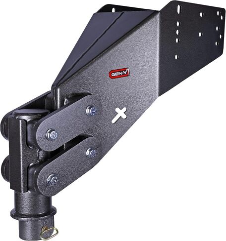 مزلاج يدوي من GEN-Y Hitch Executive Torsion-Flex للعجلة الخامسة إلى Gooseneck، وصلة توصيل 2 5/16 بوصة، نطاق وزن دبوس 1.5K - 3.5K، قدرة سحب 21K in Saudi Arabia