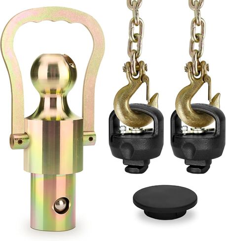 GNXA2061 Puck System Gooseneck Trailer Hitch Ball Kit 30,000 Pounds, Fits F-250, F-350, F-450, Chevrolet Silverado/GMC Sierra 2500, 3500 HD, Nissan Titan XD in Saudi Arabia