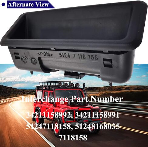 51247118158 Boot Trunk Handle Release Switch Replacement for B-M-W 1 3 5 Series X6 X5 X1 E60 E90 E91 E92 E93 E70 E71 51248168035 7118158 Trunk Lid Lock Release Push Button in Saudi Arabia