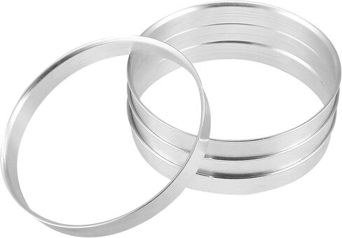 X AUTOHAUX 4pcs OD 74.1mm to ID 72.6mm Aluminum Alloy Car Hub Centric Rings Wheel Bore Center Spacer in Saudi Arabia