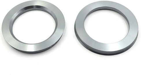 108 to 78.1 Gray Aluminum Hub Centric Rings - Pack of 4 in Saudi Arabia